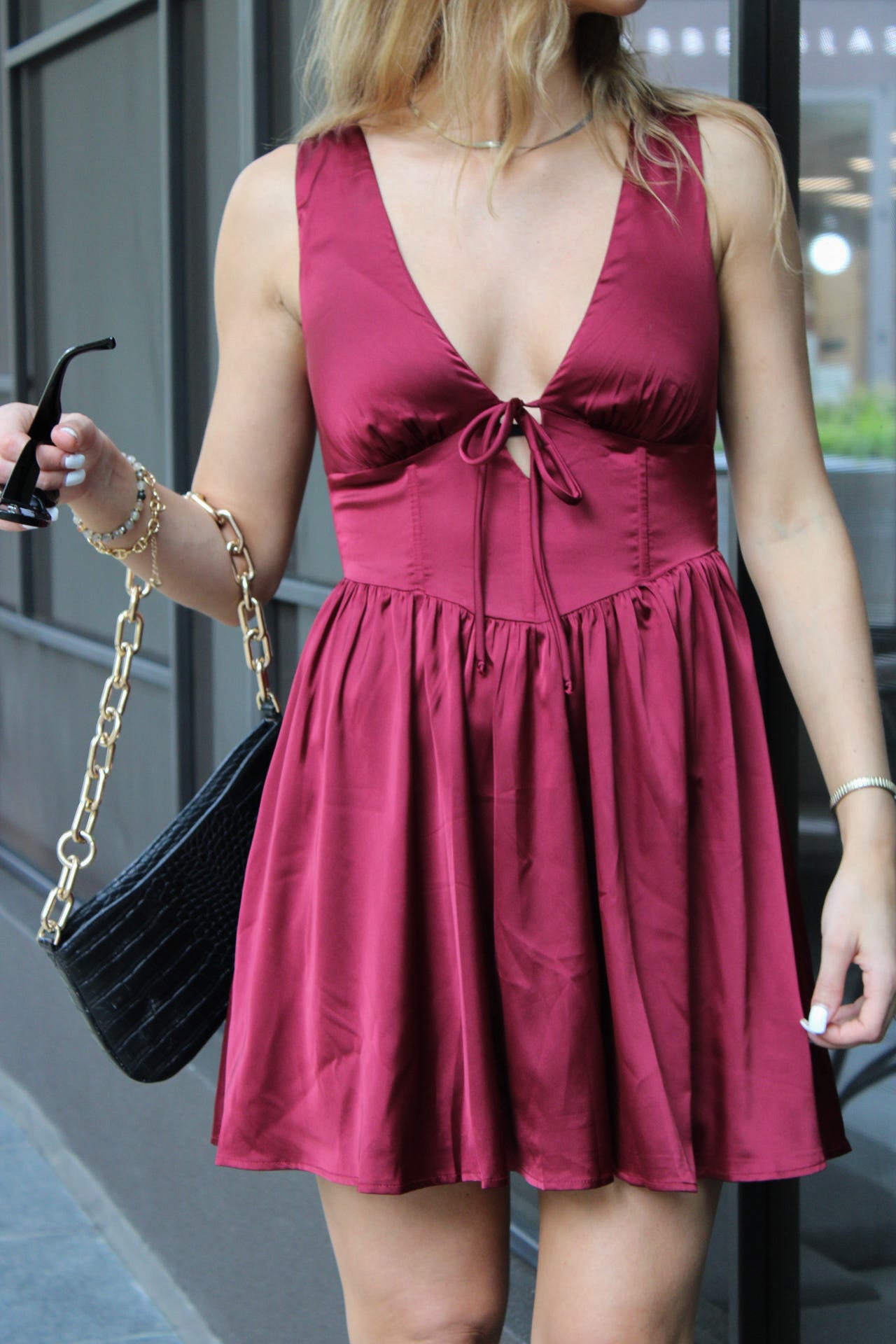 Merlot Mini Dress