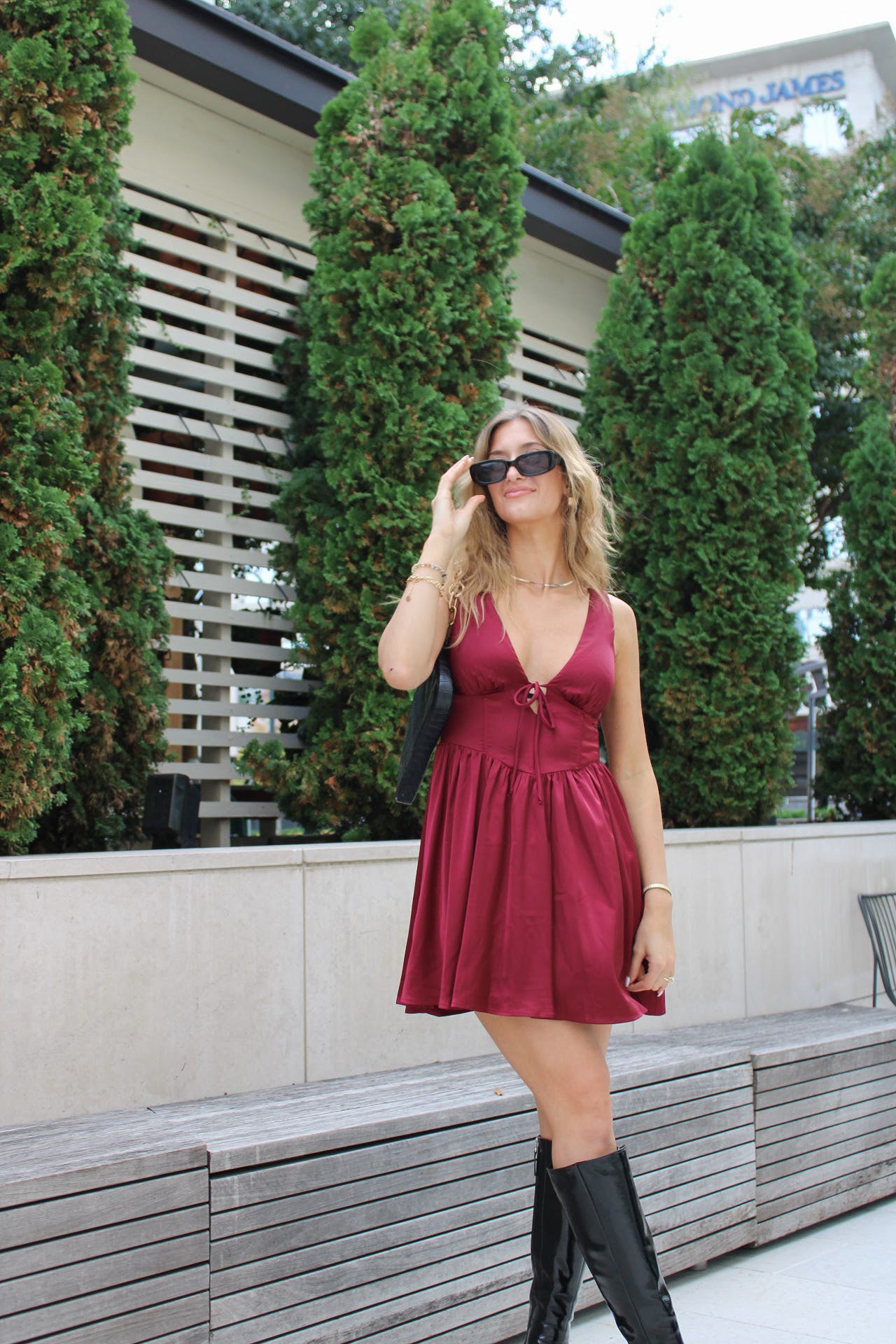 Merlot Mini Dress