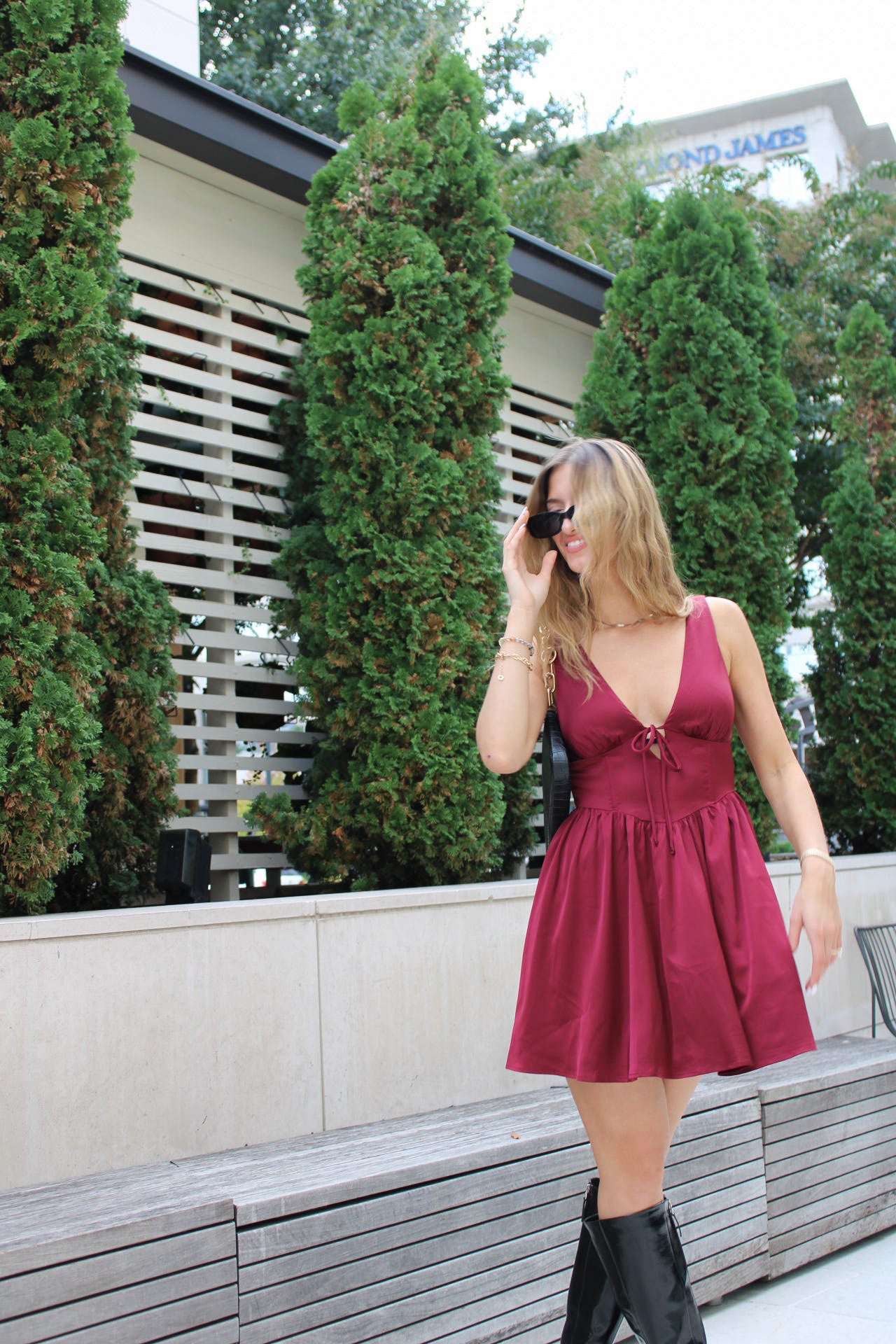 Merlot Mini Dress