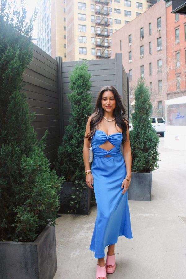 Ocean Eyes Maxi Dress