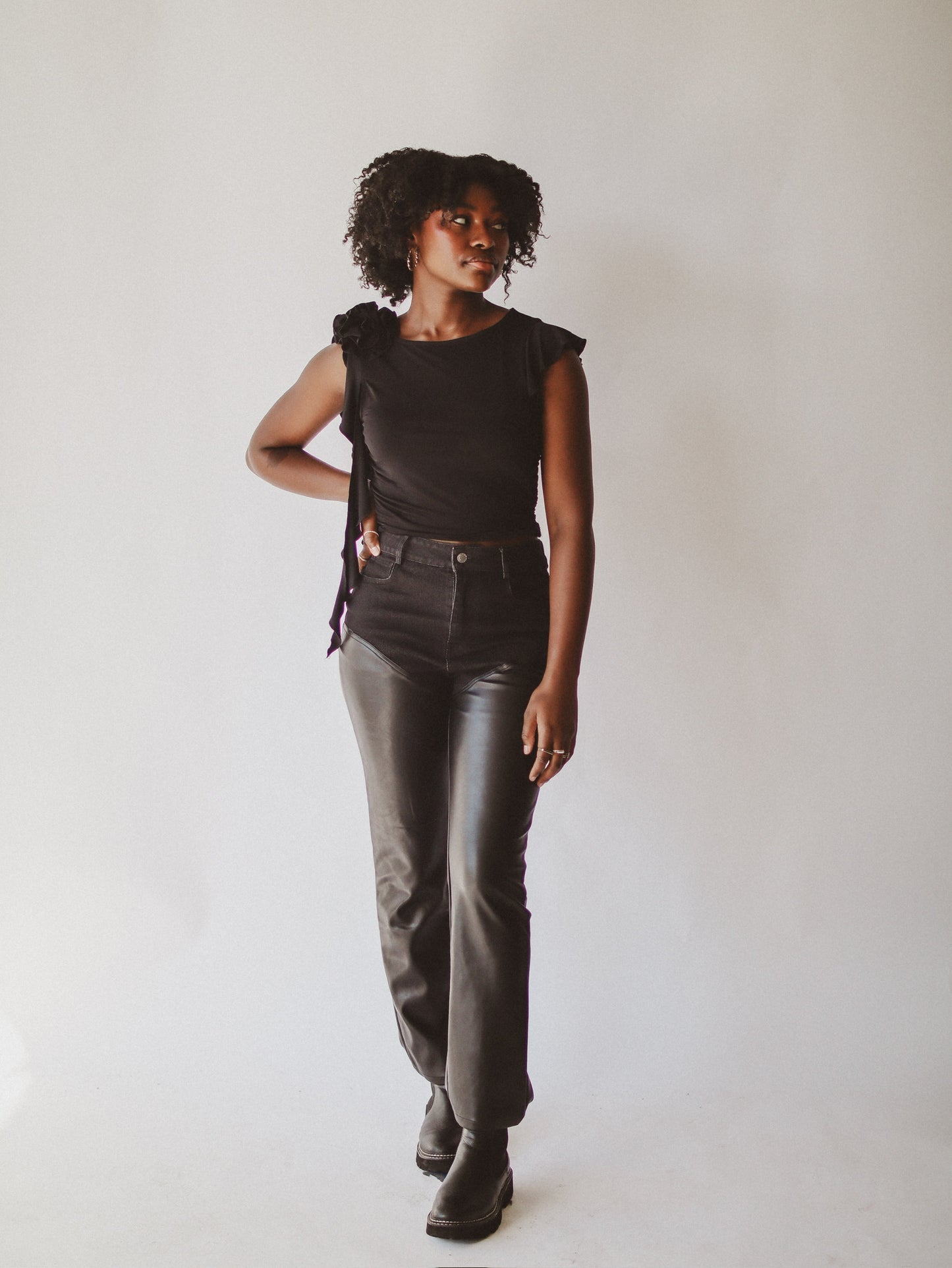 'Agolde' Leather Pant